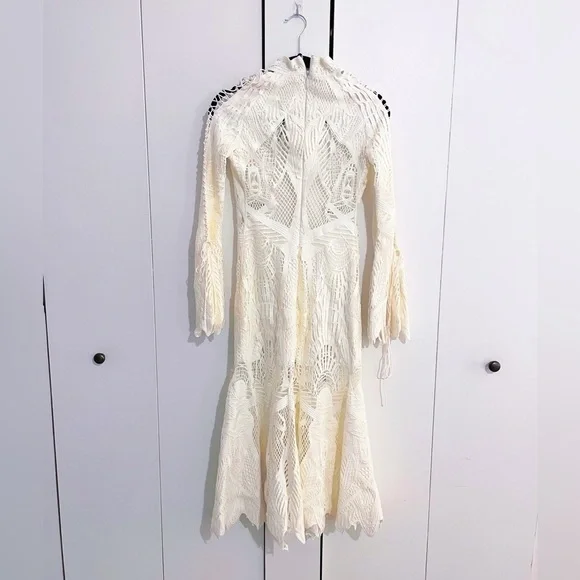 New Jonathan Simkhai Guipure Lace Gown - Picture 7 of 13